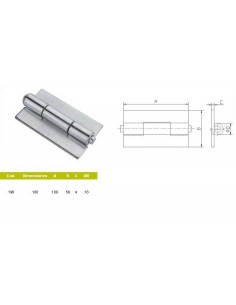 FRENO SEGURIDAD PUERTA BASCULANTE PARA UPN DE 100 REF.111001 (JUEGO) M-16