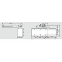 CIERRAPUERTAS DORMA TS-71 CON BRAZO RETENEDOR COLOR BLANCO 2221251
