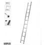 ESCALERA ALUMINIO DE 1 TRAMO 8p,2,59 LARGO