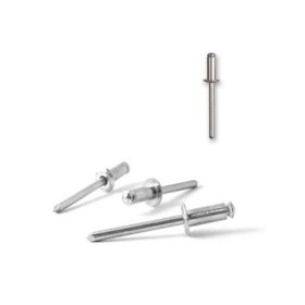 REMACHE BRALO DE ALUMINIO Y CABEZA ALOMADA DE 4x10mm