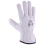 GUANTE DE PIEL FLOR VACUNO BLANCO 3L MASTER N TALLA 10