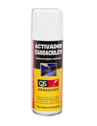 Spray Activador Cianocrilato Transparente 200 ml
