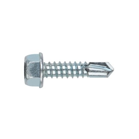 TORNILLO BROCA CABEZA HEXAGONAL DIN.7504-K 5.5X25 SIN ARANDELA P-16 ZINCADO (€/100ud)