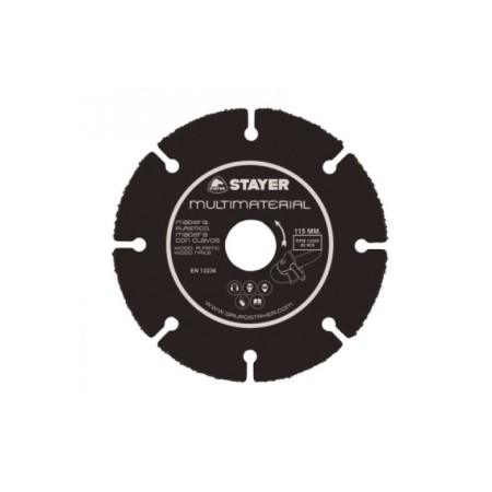 DISCO MULTIMATERIAL STAYER Ø115 PARA AMOLADORA