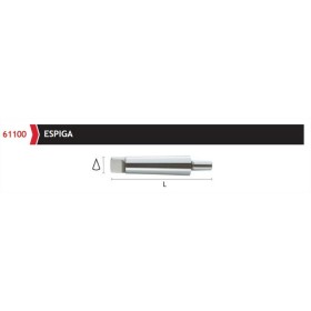 ESPIGA CONO MORSE DIN.228 Nº 3 Ø16 L-134mm. REF.6110