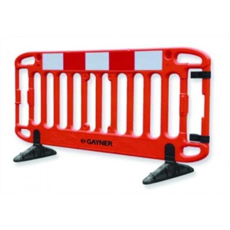 VALLA DE SEGURIDAD GAYNER DE POLIETILENO DE 2000x1010mm ref.78-878