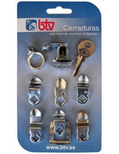 Kit Cerradura Diamante Cartero BTV - Cerradura Plus