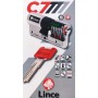 BOMBILLO LINCE SEGURIDAD C7 CON EMBRAGUE 30+30 L.LARGA NÍQUEL ref. C753030ND