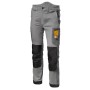 PANTALON 3L DE ALGODON/ELASTICO GRIS FLEXWORK ref.FXW-300 TALLA XXL