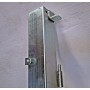 PUERTA METÁLICA PARA VALLA PLEGADA 4 X 2 METROS CINCADA EN 2 HOJAS.