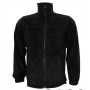 FORRO POLAR NEGRO WINTER CREMALLERA ENTERA/2 BOLSILLOS TALLA XXL