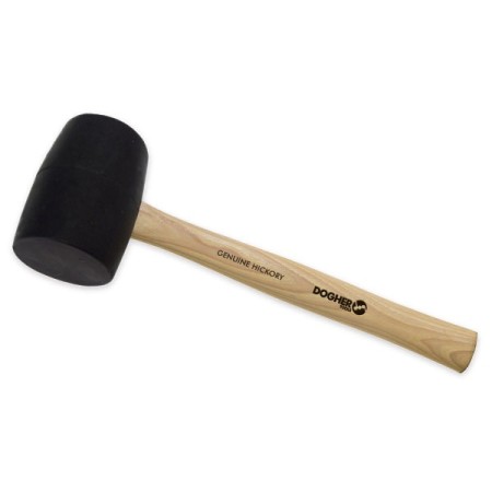 MAZA DE GOMA DOGHER PARA ALICATADOR CON MANGO DE MADERA ref. 736-455