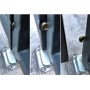CERROJO AUTOMATICO INOXIDABLE PARA PUERTAS ABATIBLES DE 2 HOJAS ref. 918