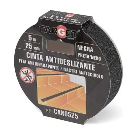 ANTIDESLIZANTE NEGRO TARGET ROLLO 5mx25mm ref. CAN0525