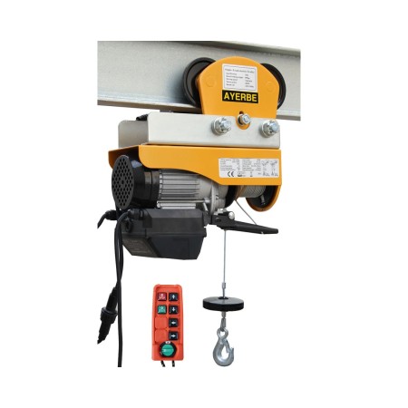 POLIPASTO AYERBE INALÁMBRICO CON CARRO 100/200Kg ref. 588100