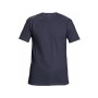 CAMISETA ALGODON TEESTA AZUL NAVY 160gr TALLA L