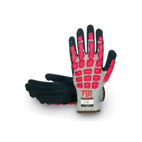 GUANTES ANTI-IMPACTO 490RMF TB CON PROTECCIONES DE LATEX TALLA 10 (1 par)