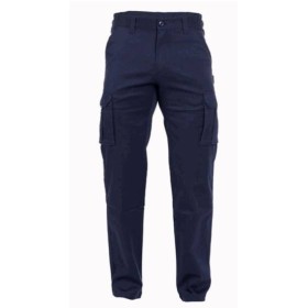PANTALÓN ALGODÓN AZUL MARINO MOD. BRUCE NAVY TALLA XXL
