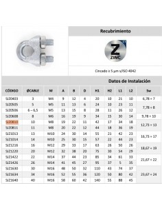 FRENO SEGURIDAD PUERTA BASCULANTE PARA UPN DE 100 REF.111001