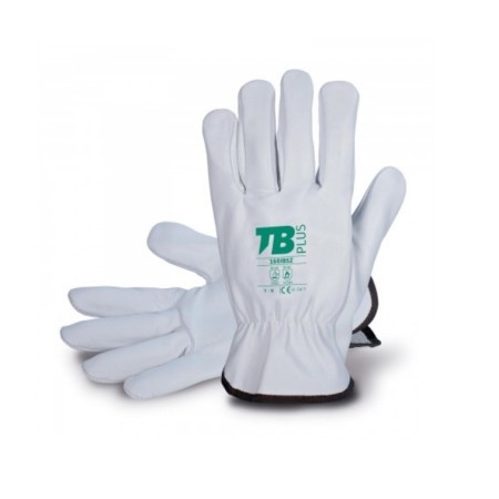 GUANTE DE PIEL FLOR VACUNO GRIS TOMÁS BODERO 160IBSZ TALLA 8