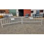 VALLA DE PROTECCION BLANCA DE 2.5x1m