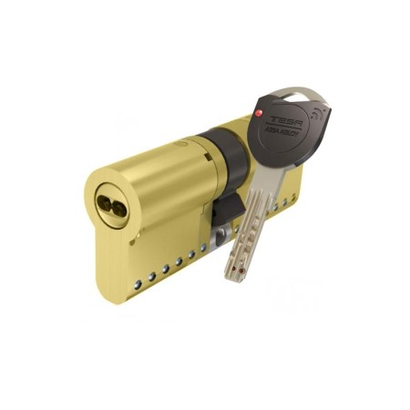 BOMBILLO SEGURIDAD TESA TK100 40+40 LEVA LARGA LATÓN TK154040L