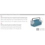 CAJA DE HERRAMIENTAS METÁLICA HECO 485x245x220mm ref. 102 7